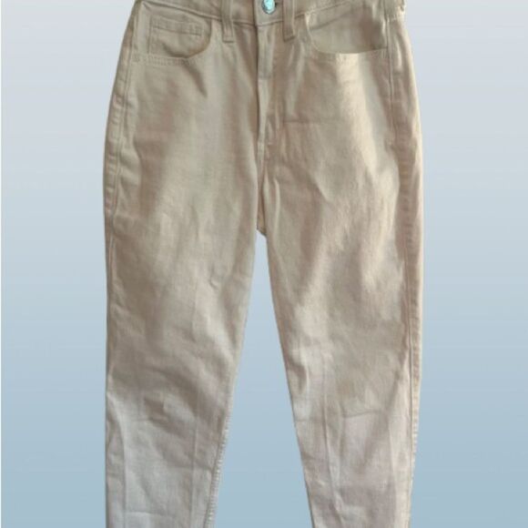 Hollister White Ankle Cropped Jeans - Picture 1 of 12